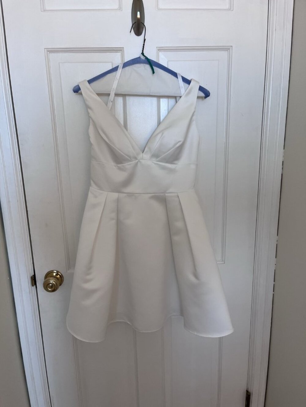 DB Studio White Short Dress